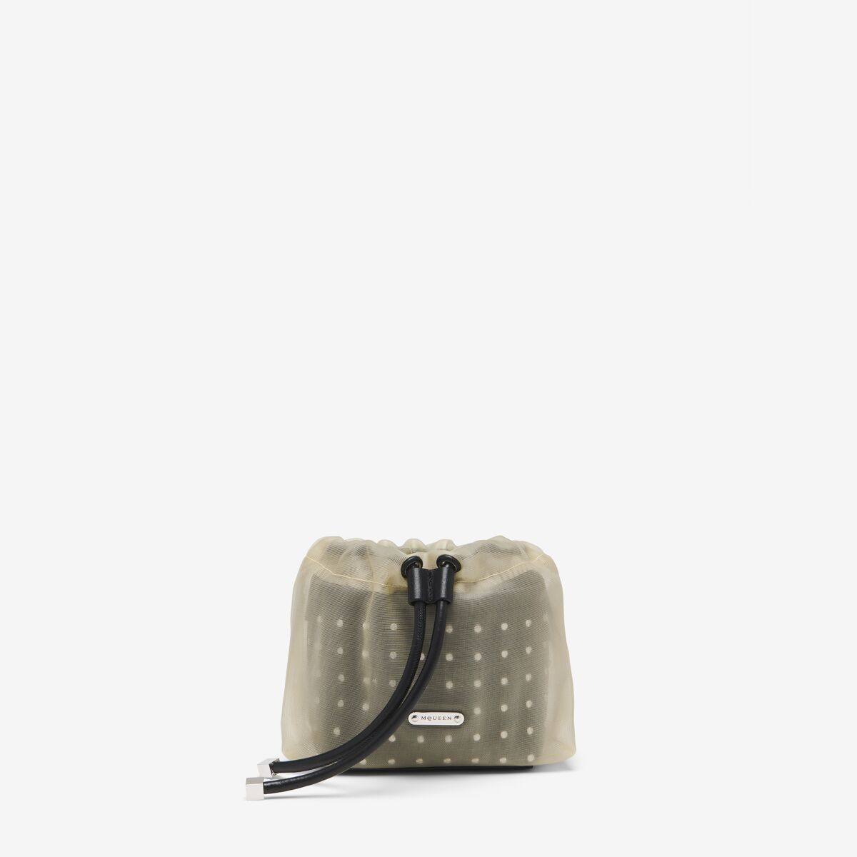 Alexander McQueen Women's Black Nebula Crossbody Bag (Goatskin)